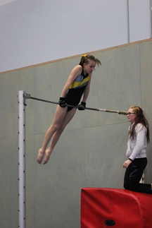 Telinevoimistelun kilpailut Isokyrössä keväällä 2015