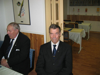 Aaro Holma, jaostomme ensimmäinen Suomenmestari (1947) sekä jaostomme perustajajäsen.