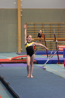 Telinevoimistelun kilpailut Isokyrössä keväällä 2015